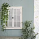 Window frame mirror